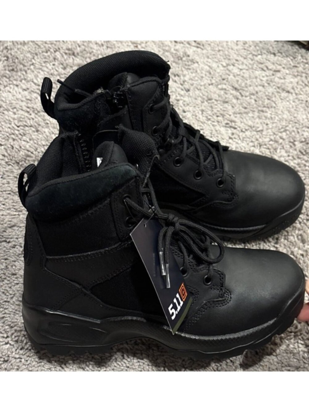 511 Tactical Series Atac 12394 2.0 6” Black Leather Sz 8.5 NEW